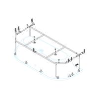 Металлический каркас для акриловой ванны  METAURO-MF Cezares