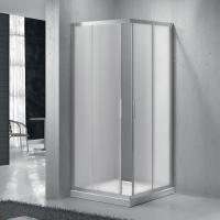 Душевой уголок квадратный SELA-A-2-90-P-Cr 900x900x1900 BelBagno