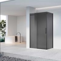 Душевой уголок Como-N VSR-4CN9013CGB, 1300*900, черный, стекло тонированное, , шт