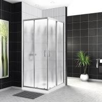 Душевой уголок квадратный UNO-195-A-2-90-CH-CR 900x900x1950 BelBagno