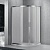 Душевой уголок радиальный SELA-RH-2-100/80-P-Cr 1000x800x1900 BelBagno